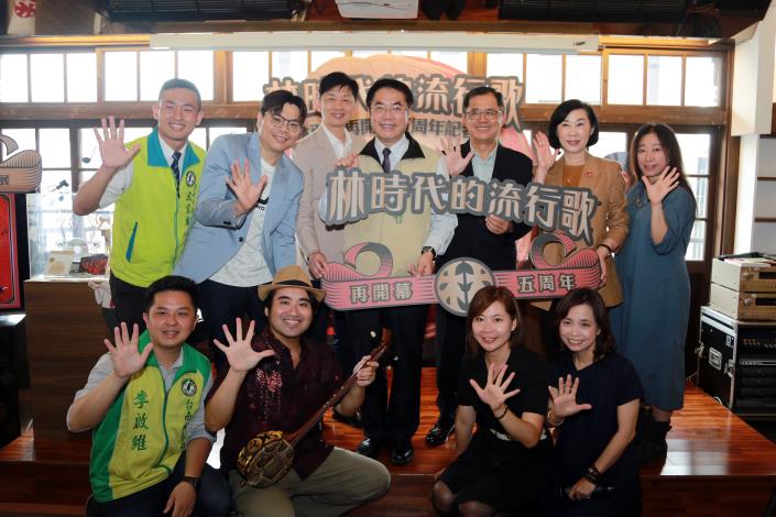 林百貨再開幕5周年 黃市長肯定林百貨引領台南文化風潮