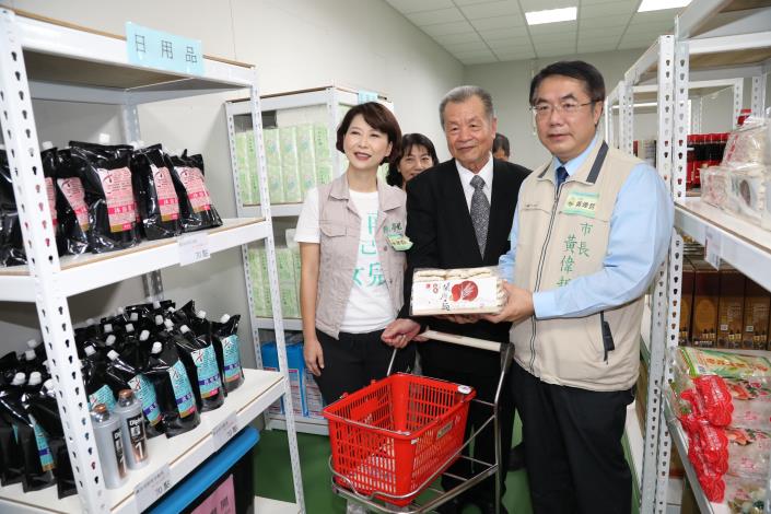 「台南忠信食物銀行」揭牌啟用典禮