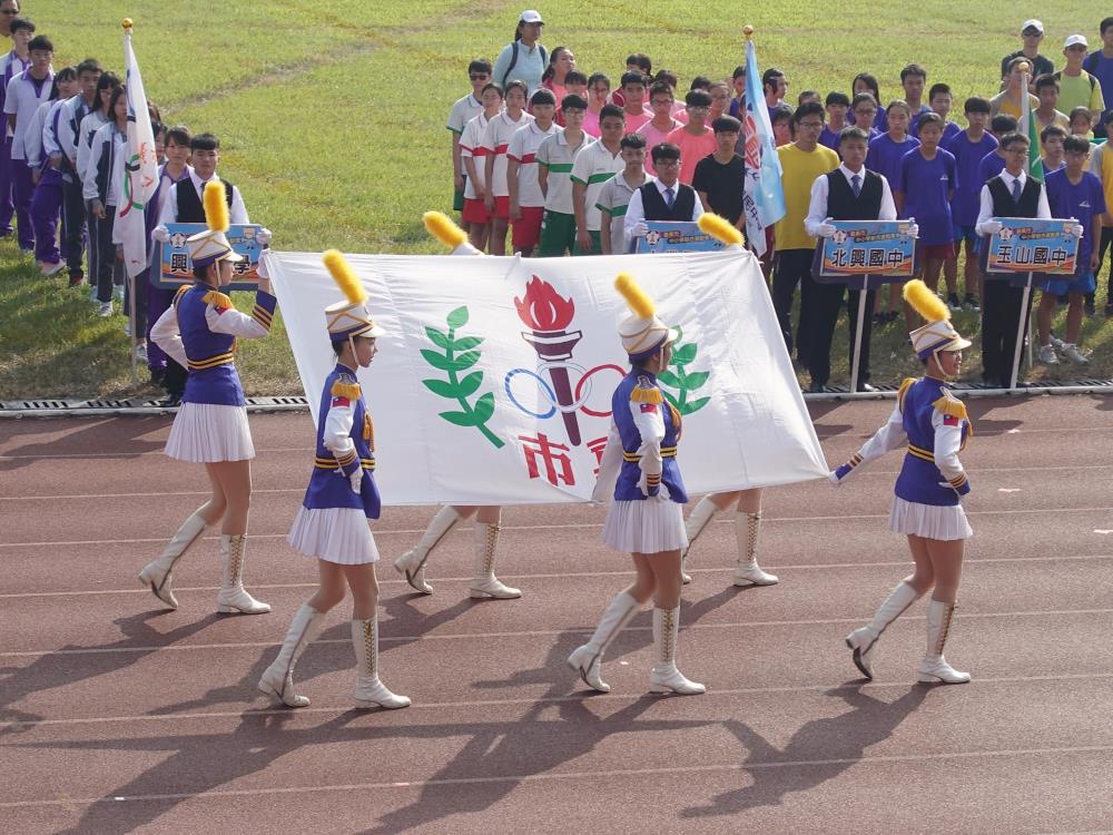 嘉義市中小學聯合運動會開幕 黃敏惠市長為選手們加油打氣