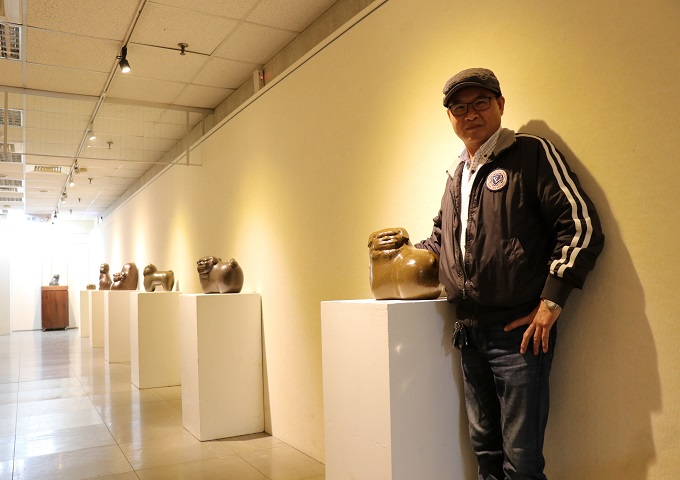 2019福獅迎春-吳德和雕塑創作展   1/4 於台南市立文化中心展出