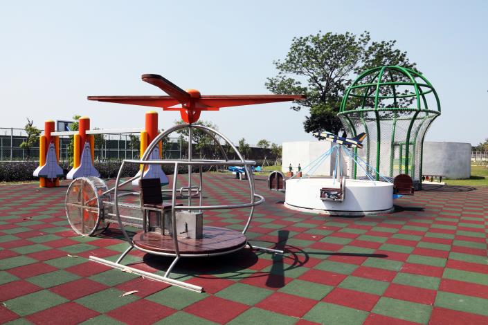 台南市首座特色公園正式啟用 飛機主題有趣又吸睛