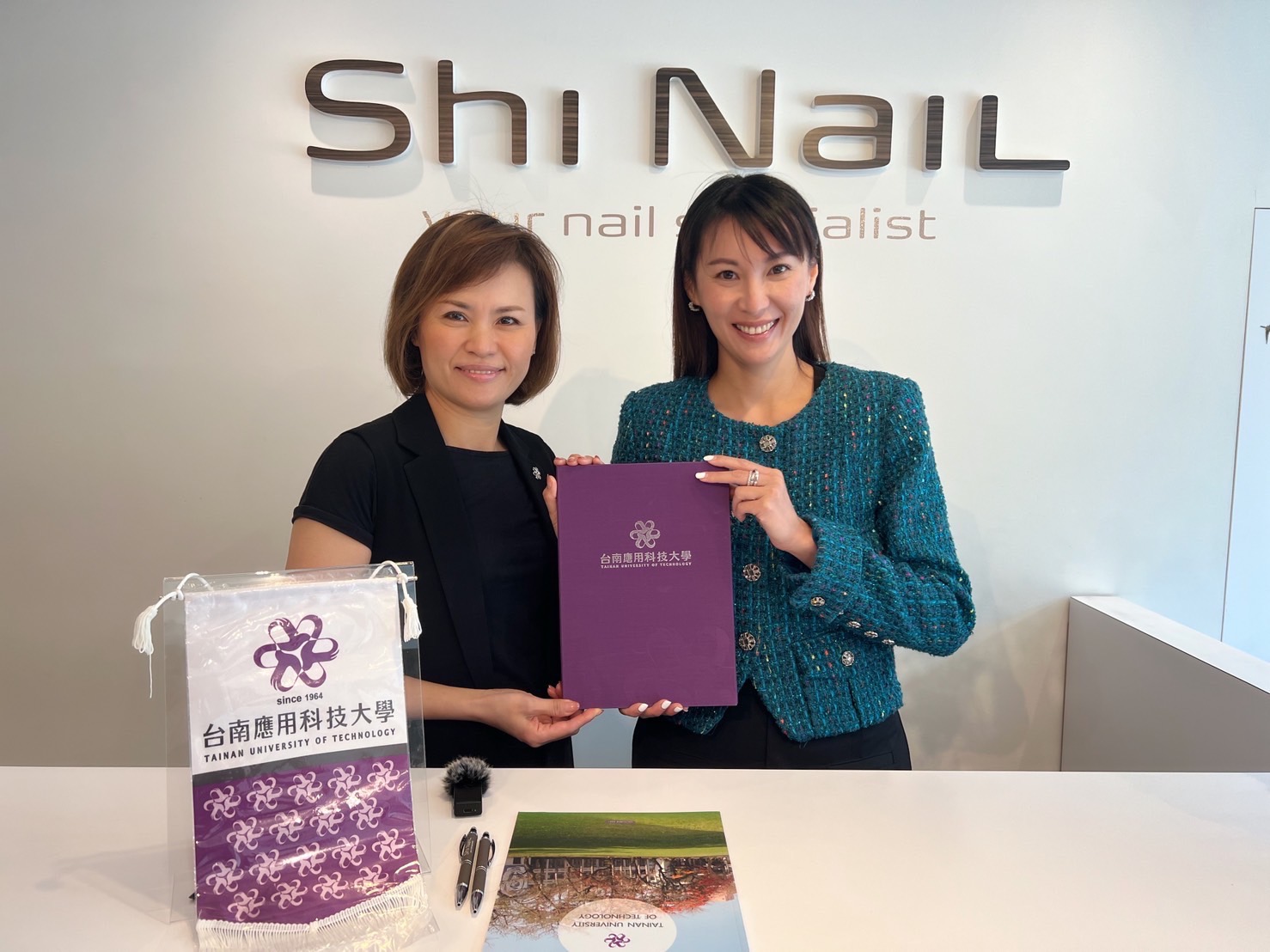 南應大美容系與加拿大溫哥華Shi Nail品牌 簽署合作意向協議