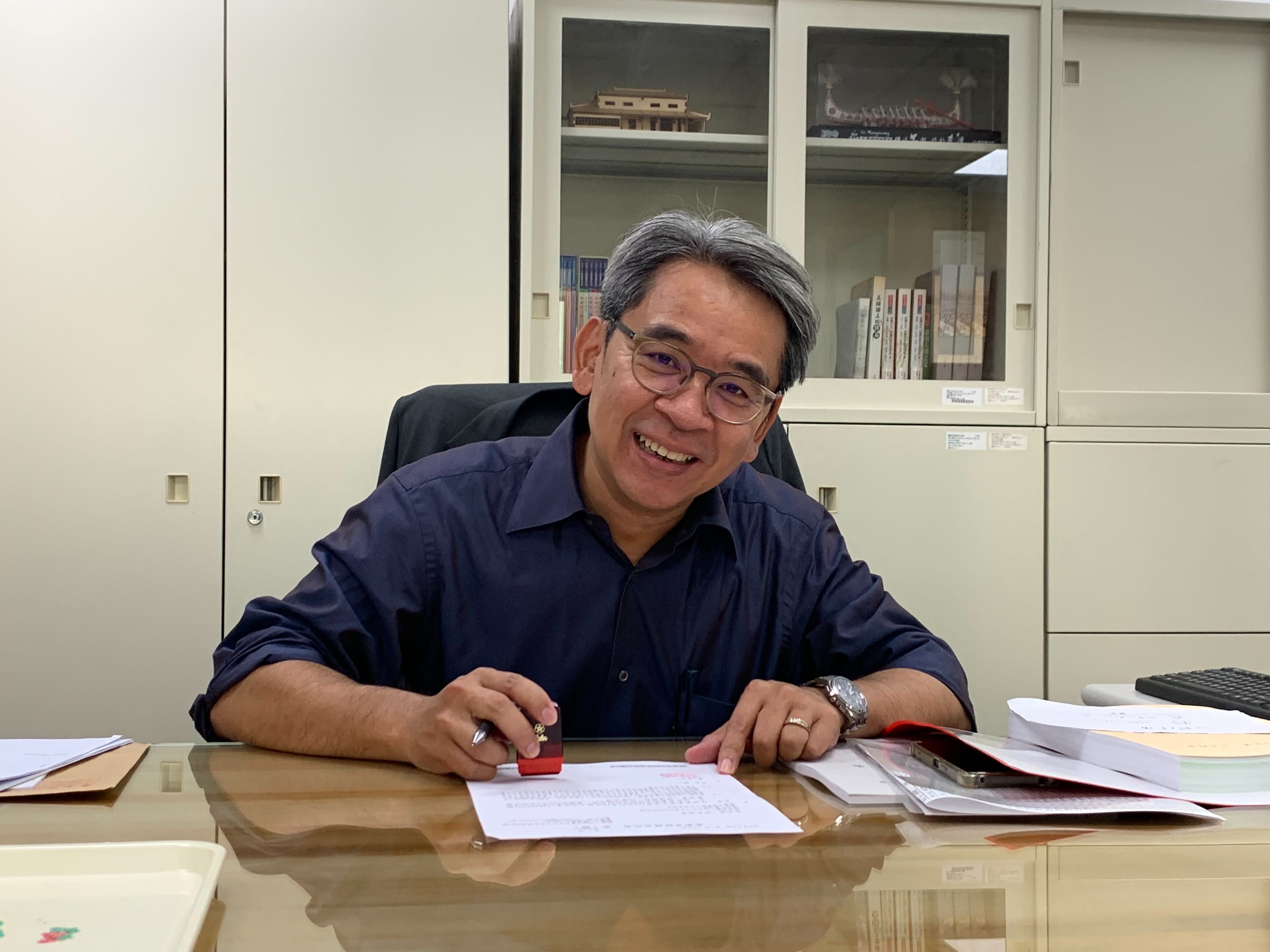臺南市文化局長謝仕淵就職    建構屬於臺南的新史觀
